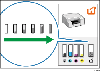 ステータスモニターのイラスト