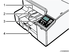 本体のイラスト 説明番号つき