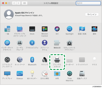 OS画面のイラスト