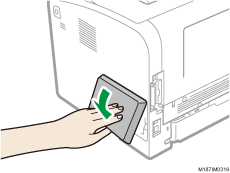 本体背面のイラスト