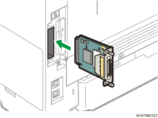 本体背面のイラスト