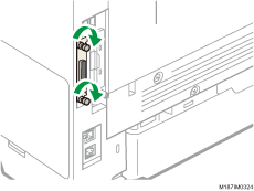 本体背面のイラスト