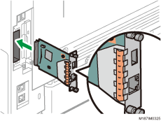 本体背面のイラスト