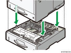 増設トレイのイラスト