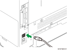 本体背面のイラスト