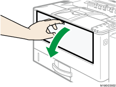 プリンター本体のイラスト