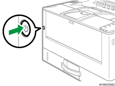 プリンター本体のイラスト