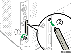 本体背面のイラスト