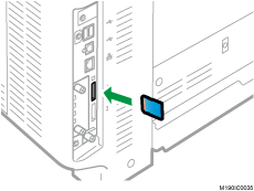 本体背面のイラスト