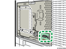 本体背面のイラスト