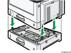 増設トレイのイラスト