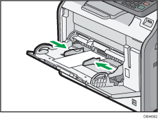 手差しトレイのイラスト