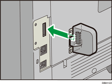 本体背面のイラスト