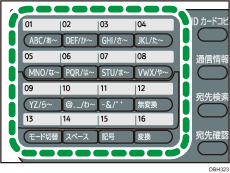 ワンタッチキーのイラスト