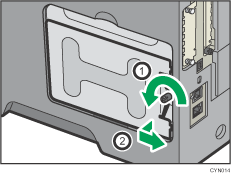 本体背面のイラスト