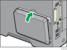 本体背面のイラスト