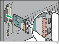 本体背面のイラスト