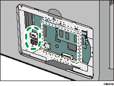 本体背面のイラスト