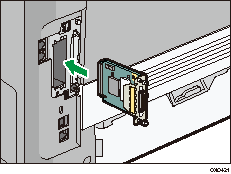 本体背面のイラスト