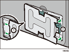 本体背面のイラスト