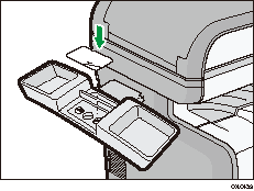 ハンドセット受け台のイラスト