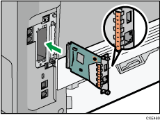 本体背面のイラスト