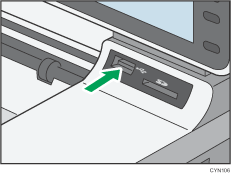 メディアスロットのイラスト
