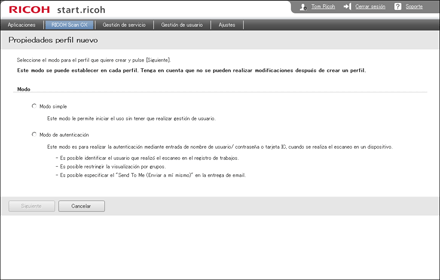 Ilustración de la pantalla del navegador Web