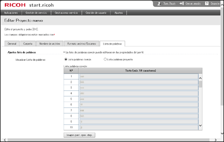 Ilustración de la pantalla del navegador Web
