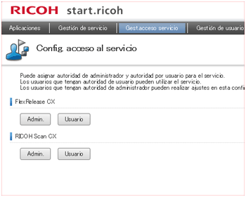 Ilustración de la pantalla del navegador Web