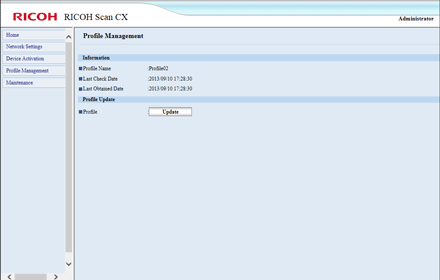 Illustration de la page du navigateur Web