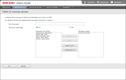 Illustration de la page du navigateur Web