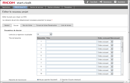 Illustration de la page du navigateur Web
