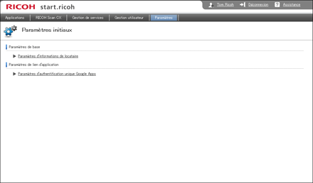 Illustration de la page du navigateur Web
