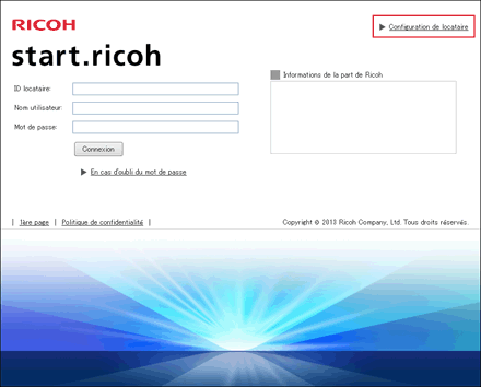 Illustration de la page du navigateur Web