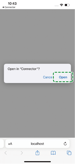 Application screen illustration