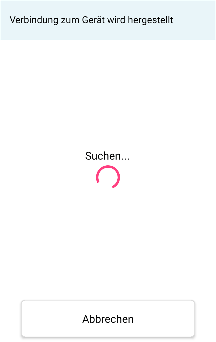 Abbildung Anwendungsbildschirm