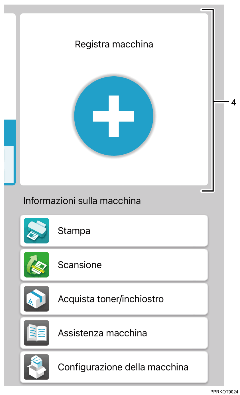 Immagine schermata applicazione