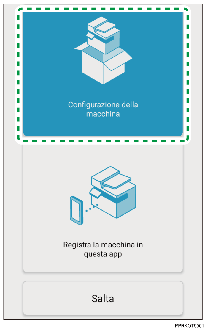 Immagine schermata applicazione