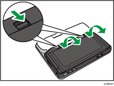 本機のイラスト