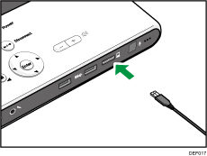 本機のイラスト